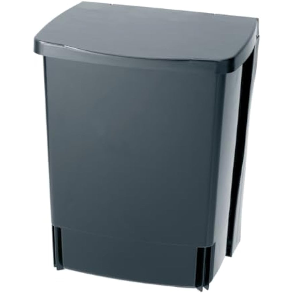 Brabantia 10L Built-in Cupboard Bin | Black Under-Sink Waste Bin