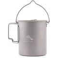 TOAKS Titanium 750ml Camping Pot with Lid – Ultralight Outdoor Cookware