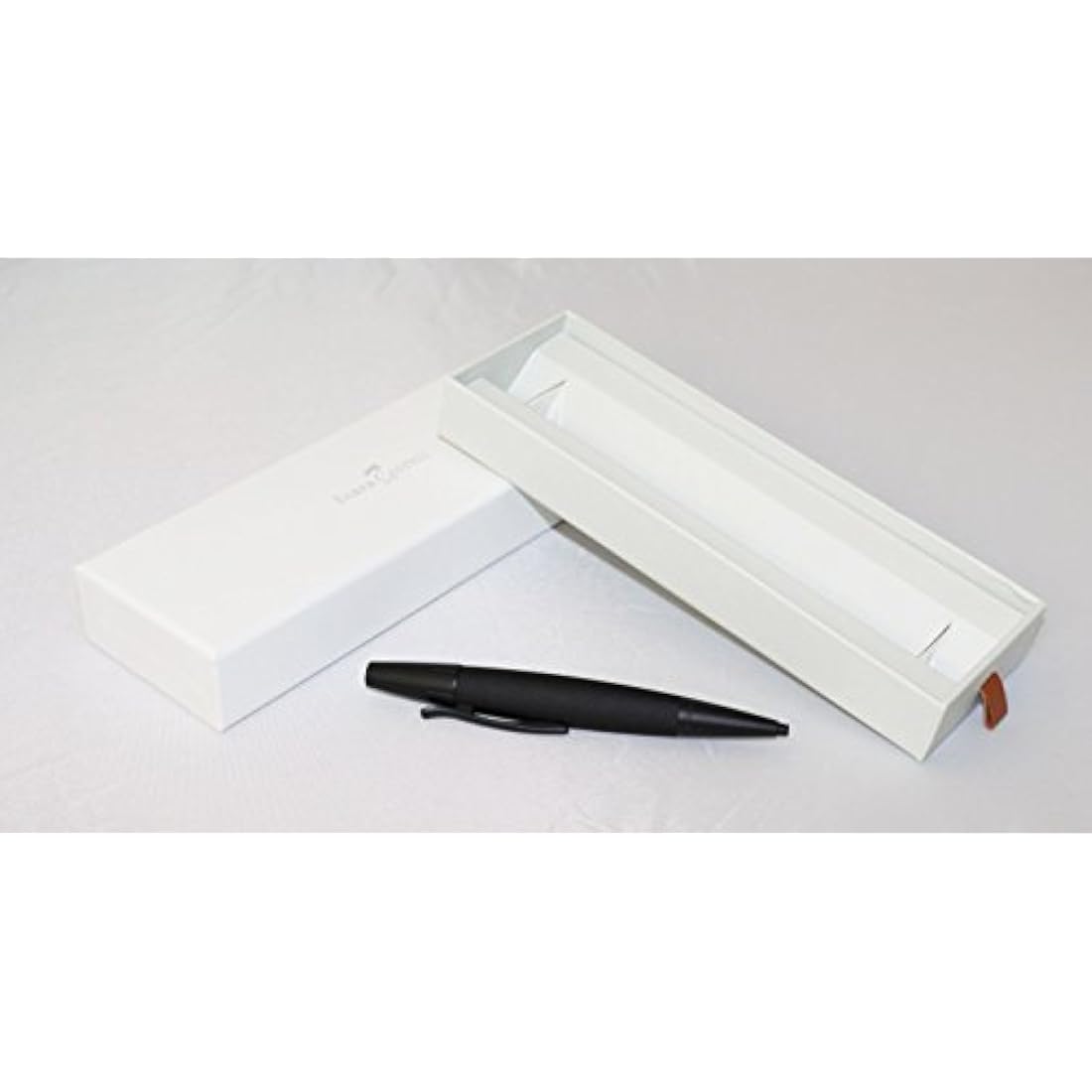 Faber-Castell e-motion Fountain Pen – Black Pear Wood & Chrome, EF Nib