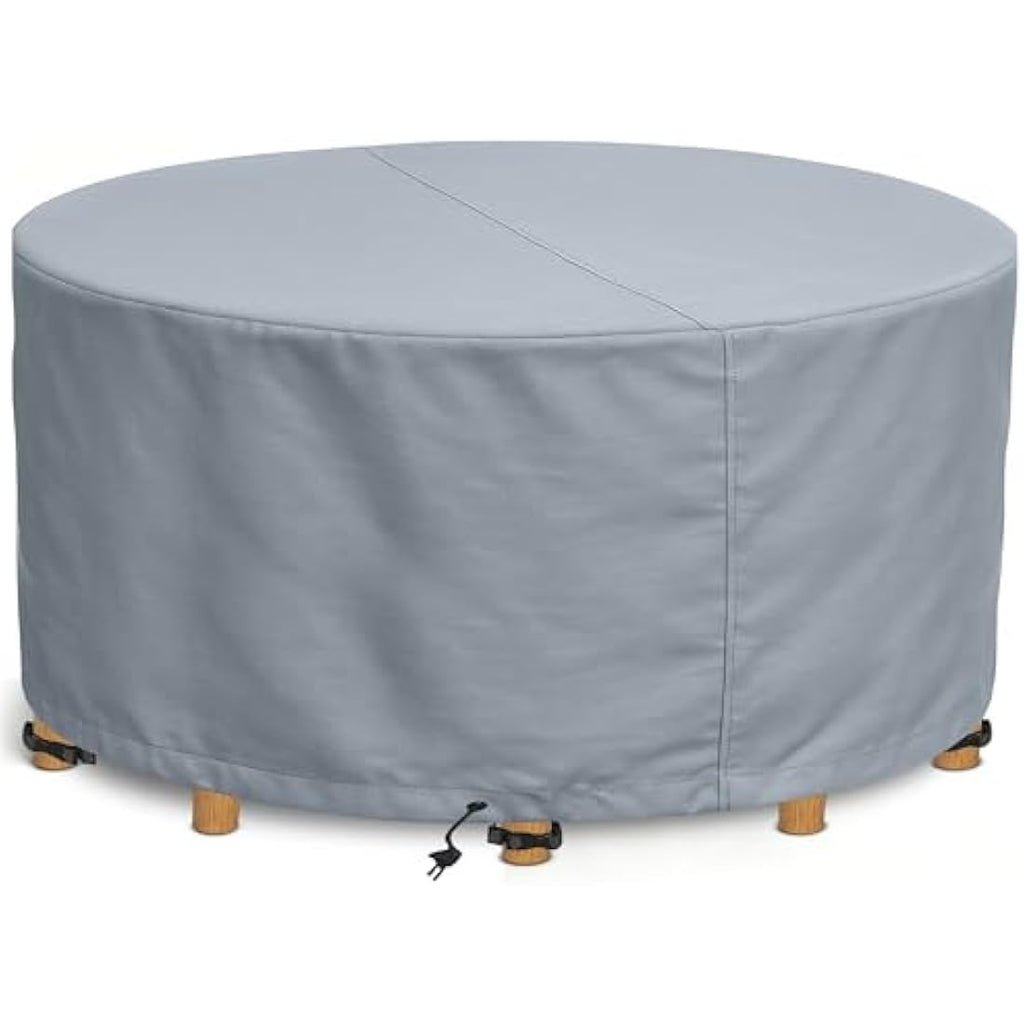 Kingsbridge Round Garden Table Cover | 150cm Waterproof 600D Heavy Duty