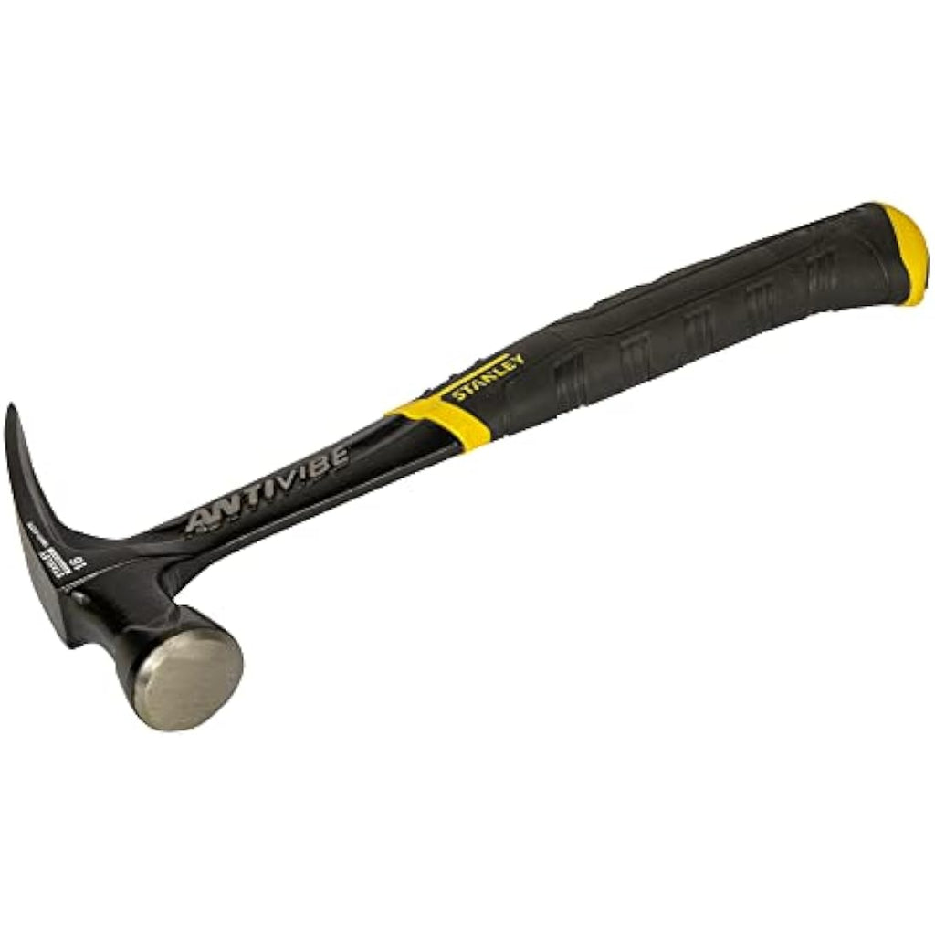 Stanley FatMax AntiVibe All Steel Rip Claw Hammer - 450g (16oz) Black
