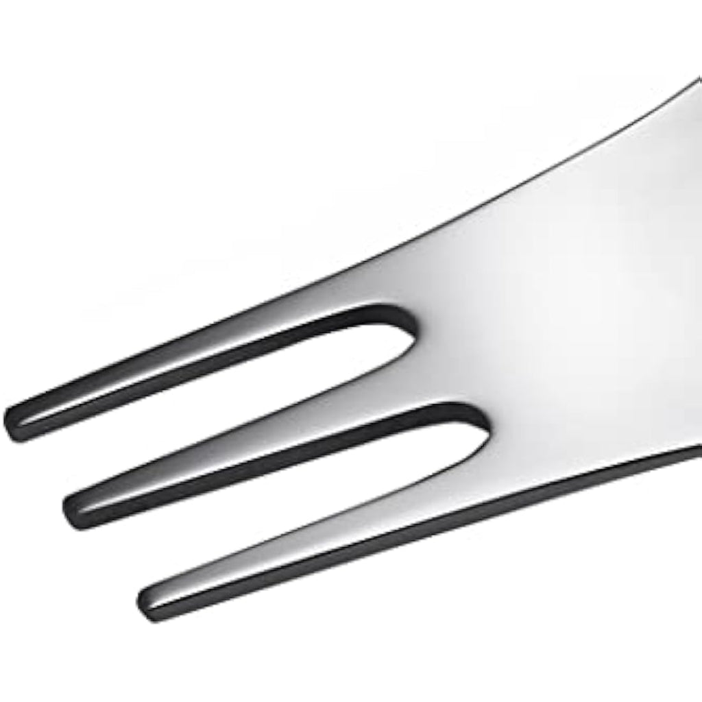 Alessi Moscardino Stainless Steel Multipurpose Fork-Spoon Set of 4