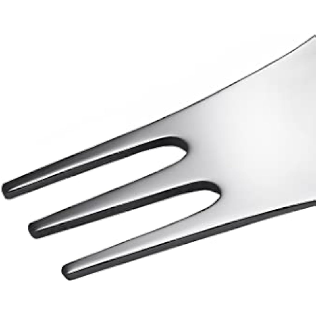 Alessi Moscardino Stainless Steel Multipurpose Fork-Spoon Set of 4