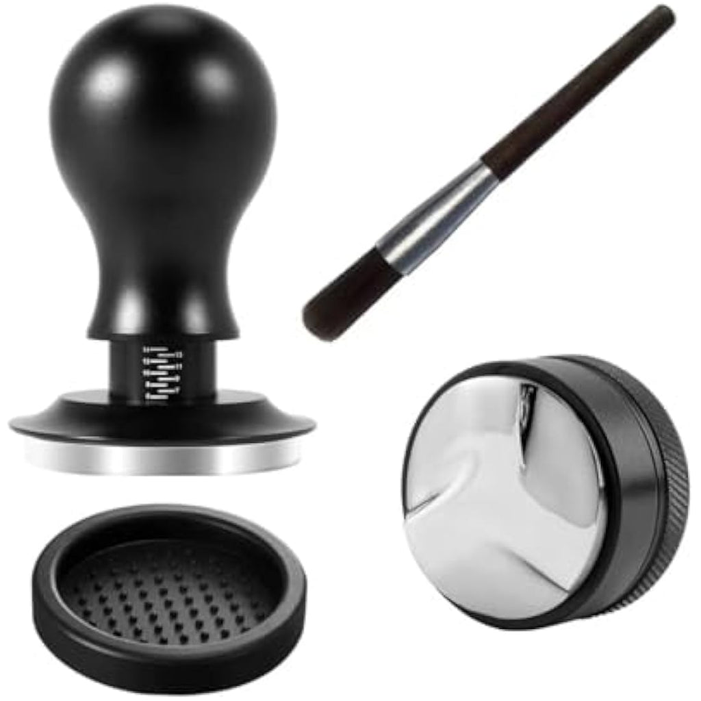 Jolof Store 54mm Espresso Tamper and Distributor Set with Cleaning Brush
