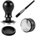 Jolof Store 54mm Espresso Tamper and Distributor Set with Cleaning Brush
