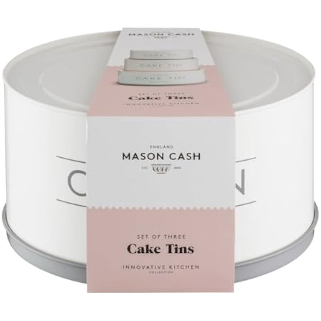 Mason Cash Innovative Kitchen Nesting Cake Tins - Set of 3 Bakeware