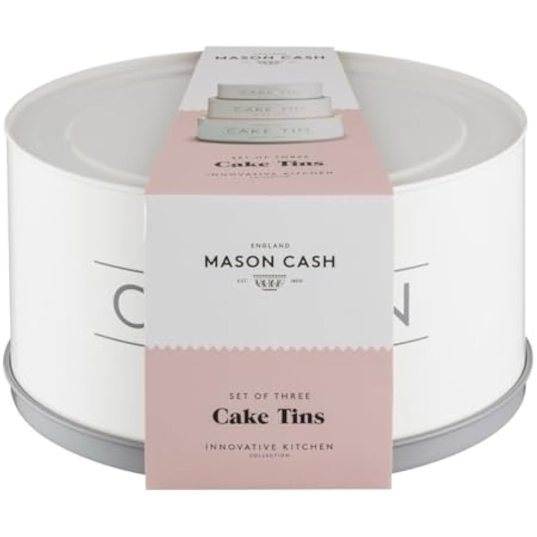 Mason Cash Innovative Kitchen Nesting Cake Tins - Set of 3 Bakeware
