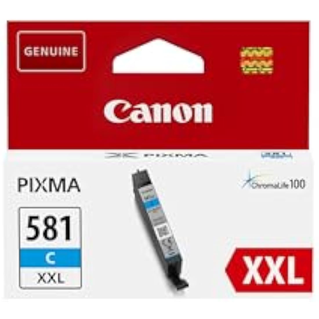 Canon CLI-581XXL Cyan Ink Cartridge (1995C001) – High Yield Inkjet