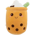 Jolof Store Boba Tea Plush Pillow – Soft Brown Stuffed Animal (24cm)