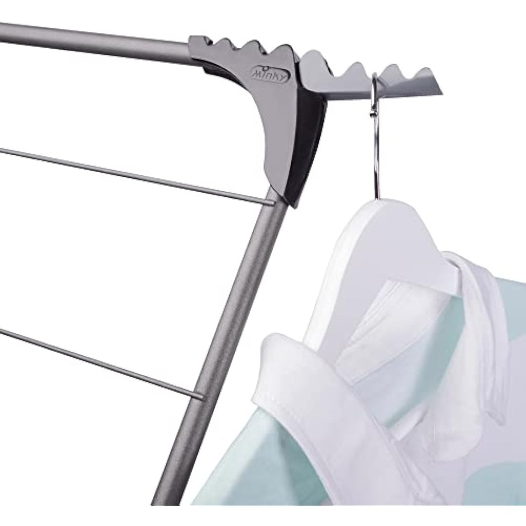 Minky Sure Grip Extra Wide 3 Tier Laundry Airer – Non-Slip Drying Rack