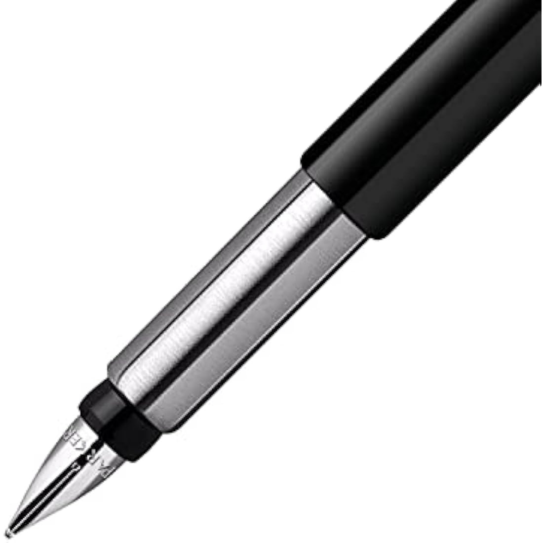 Parker Vector Fountain Pen – Black with Chrome Trim, Medium Nib