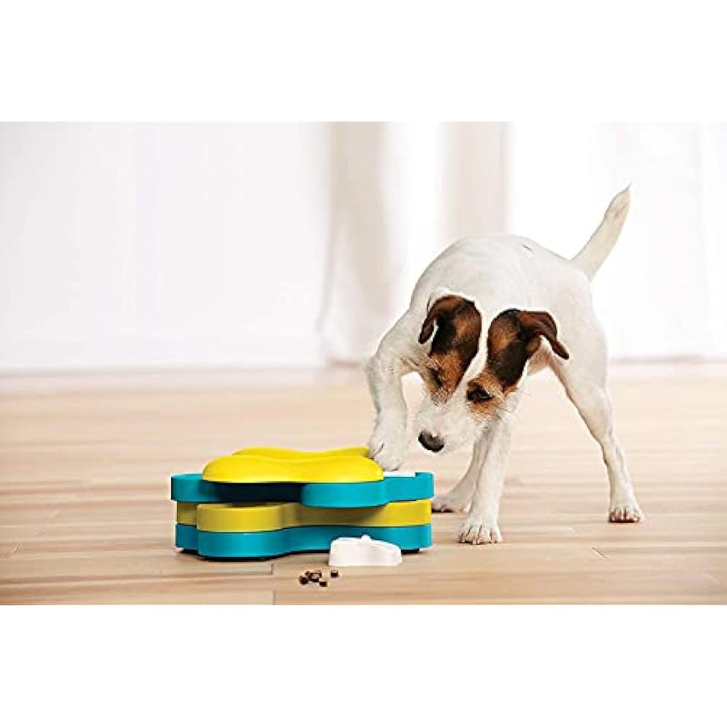 Nina Ottosson Dog Tornado Puzzle Toy – Level 2 Interactive Treat Dispenser