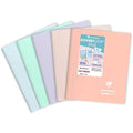 Clairefontaine Koverbook A5 Spiral Notebooks - 5 Pack Pastel Lined