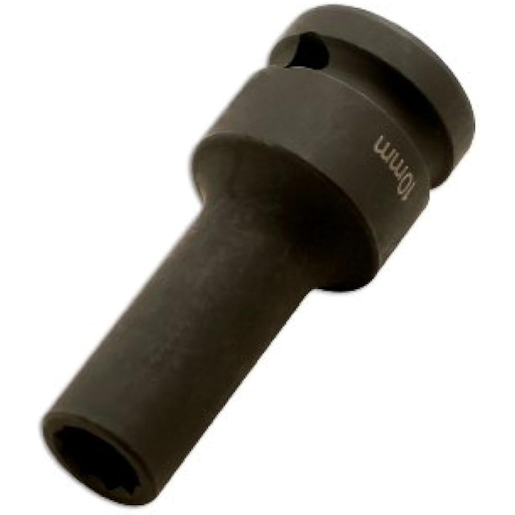 Laser 5133 Split Rim Impact Socket - 10mm x 10pt Automotive Tool