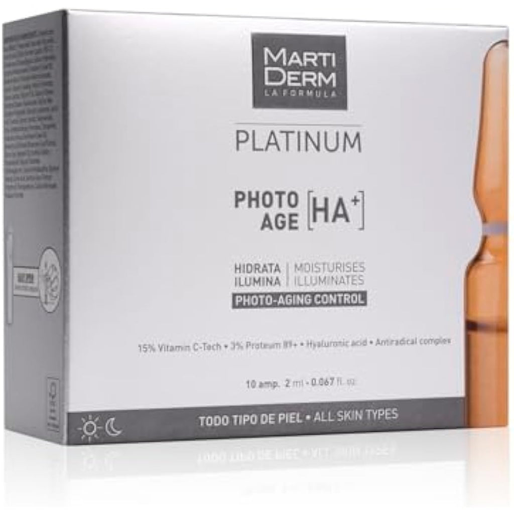 Platinum Photo-Age Ampoules – Anti-Aging Facial Serum 10x2ml