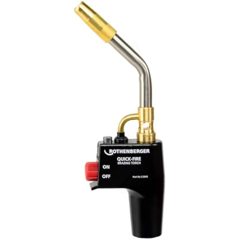 Rothenberger Quick Fire Torch | Professional Piezo Ignition Soldering Tool