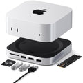 Satechi Mac Mini M4 Hub & Stand with NVMe SSD Enclosure - Silver