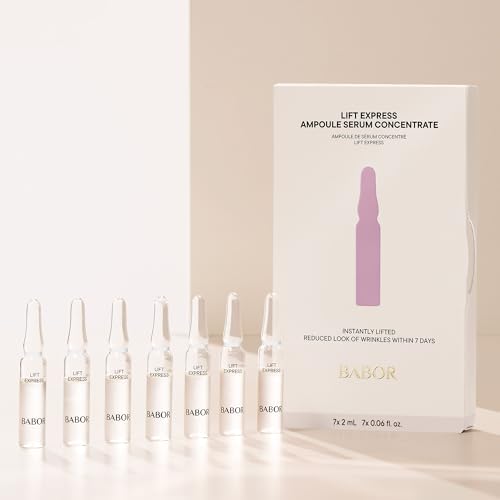 BABOR Lift Express Anti-Aging Serum Ampoules | Vegan Wrinkle Treatment