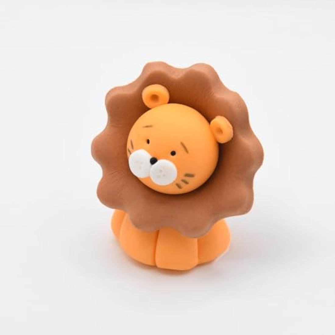 Lion Cake Topper – Edible 3D Fondant Jungle Animal Figure