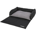 Kerbl Dog Car Bed – Durable Oxford Fabric Boot Protector, Black, 80x60cm