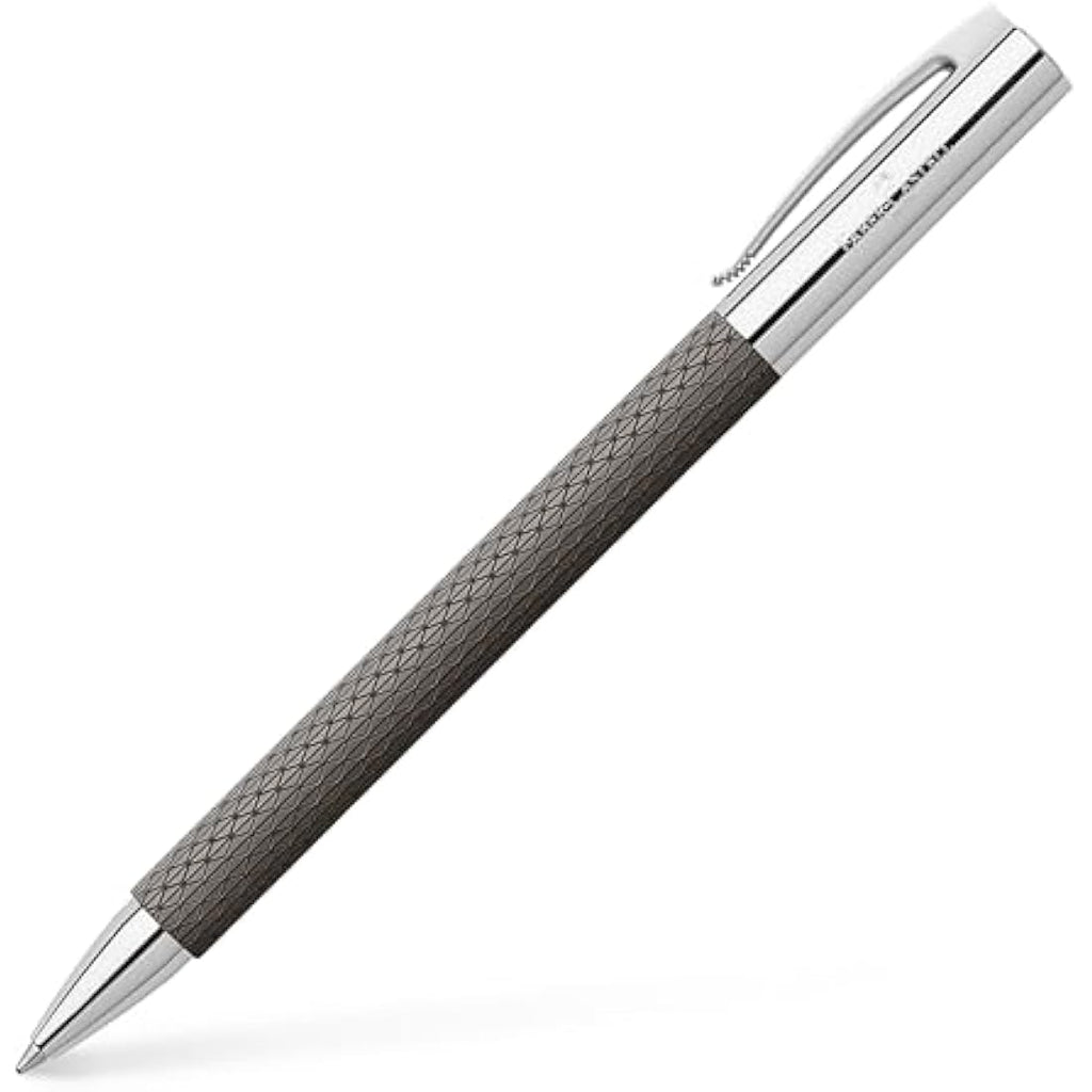 Faber-Castell Ambition Opart Ballpoint Pen – Black Sand Guilloche