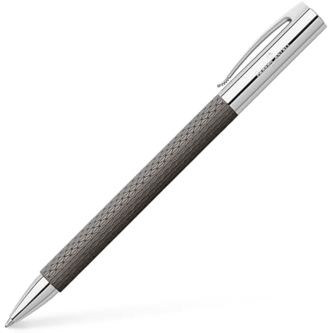 Faber-Castell Ambition Opart Ballpoint Pen – Black Sand Guilloche