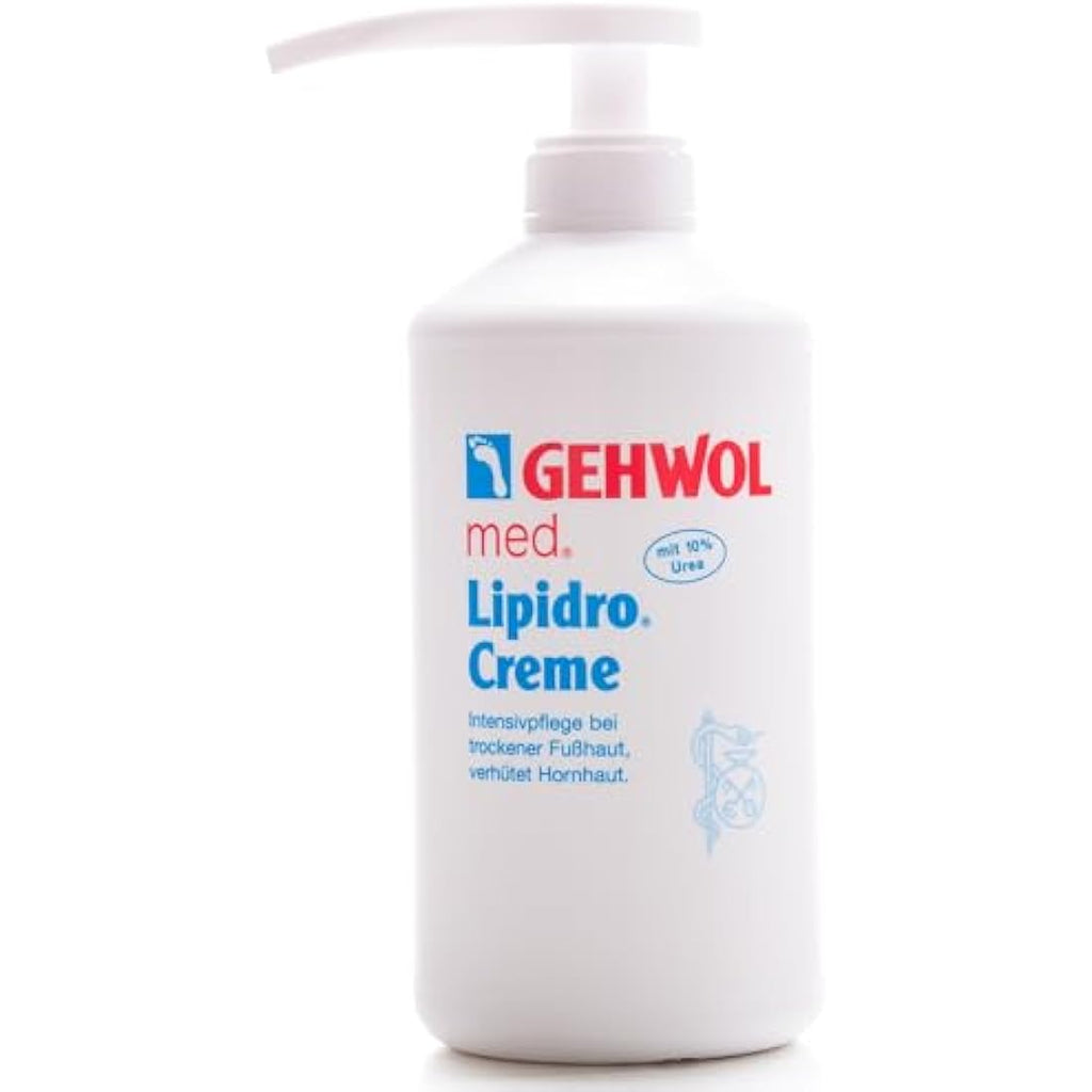 Gehwol Med Lipidro Foot Cream for Dry and Sensitive Skin – 500ml