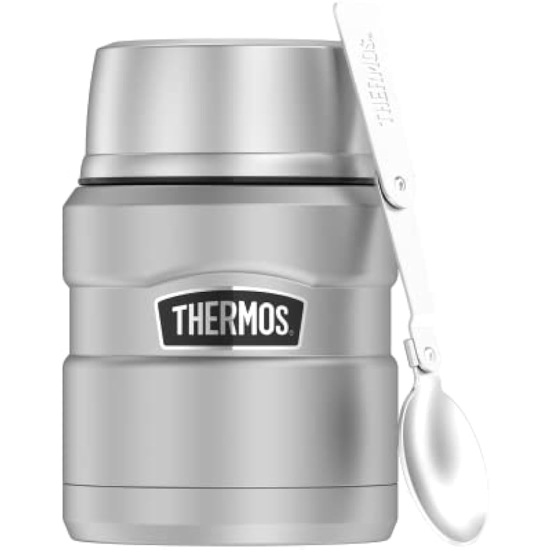 Thermos Stainless King Food Jar 0.47L | Insulated Steel with Spoon
