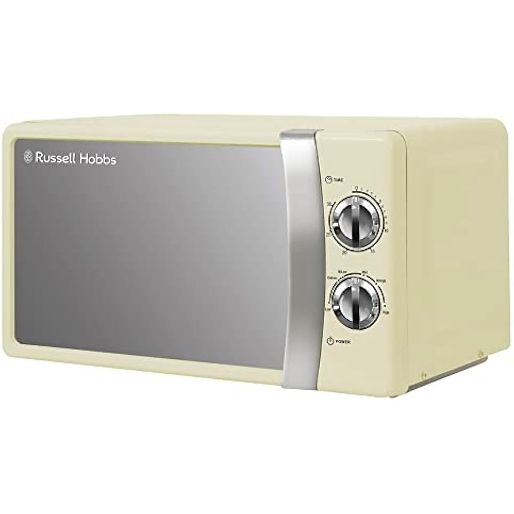Russell Hobbs RHMM701C Solo Microwave | 17L 700W Cream Compact