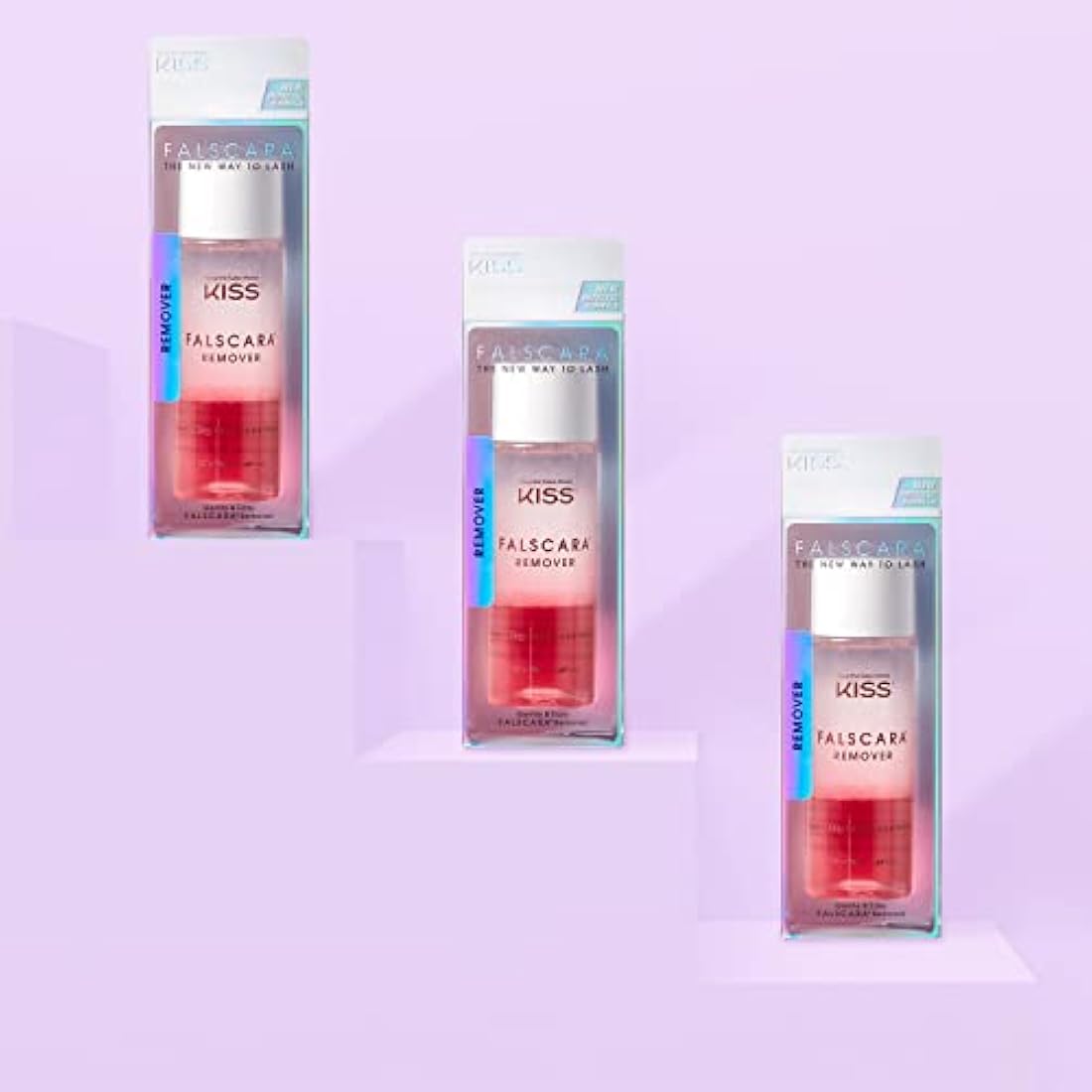 KISS Falscara Eyelash Remover – Gentle Rosewater Lash Cleanser