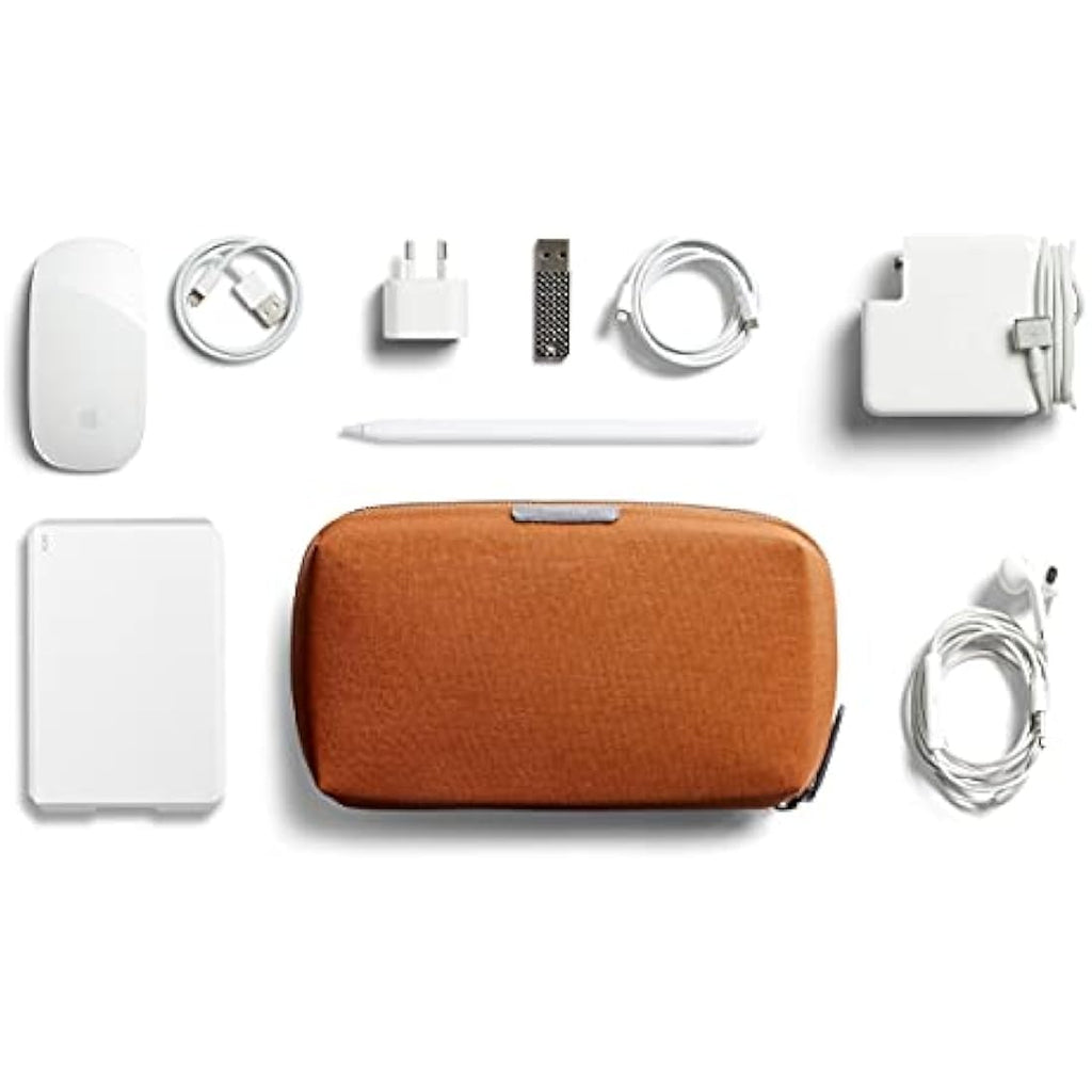 Bellroy Tech Kit – Recycled Water-Resistant Electronics Organizer (Bronze)