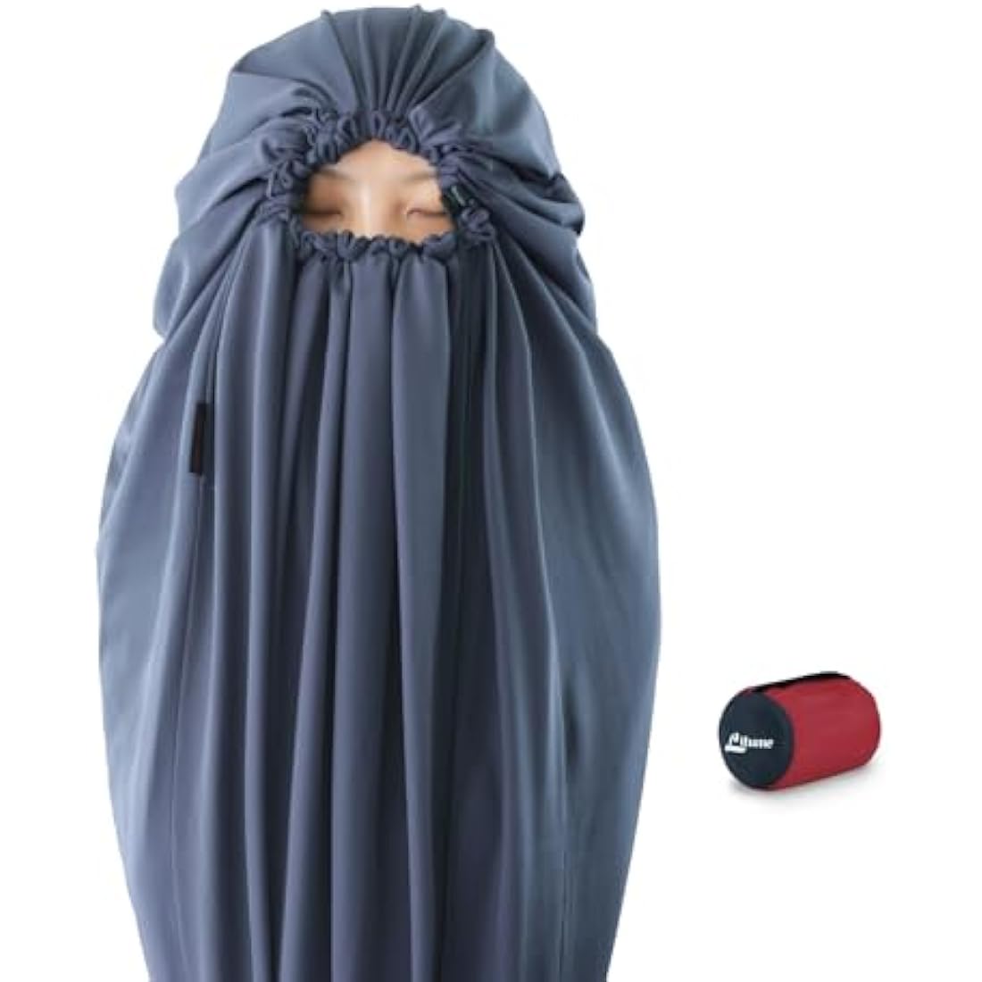Litume Velvet Sleeping Bag Liner | Mummy Style Anti-Static Thermal Sack