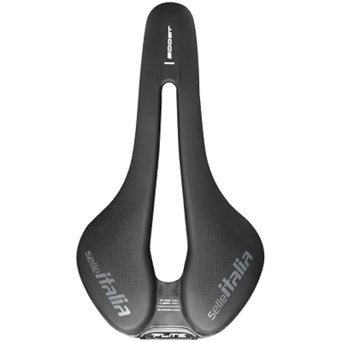 Selle Italia SLR TM Fahrradsattel – Unisex Rennrad Sattel in Schwarz