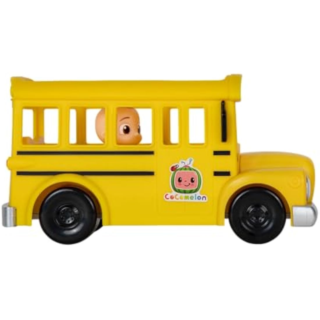 CoComelon Musical Yellow School Bus with JJ Figure - Toddler Toy