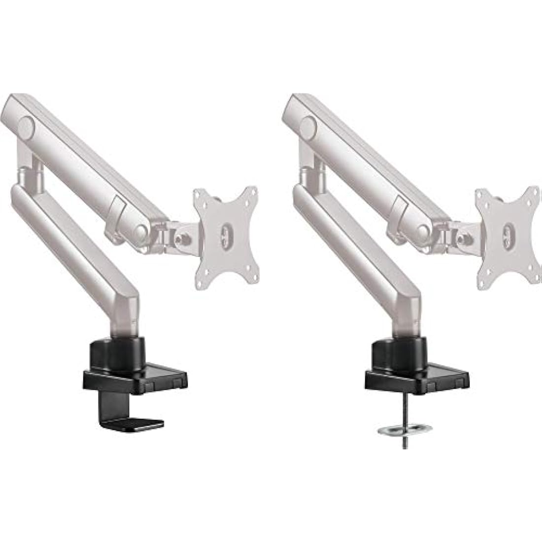 ICY BOX Monitor Mount – 32" VESA Steel Stand for 1 Display | Black