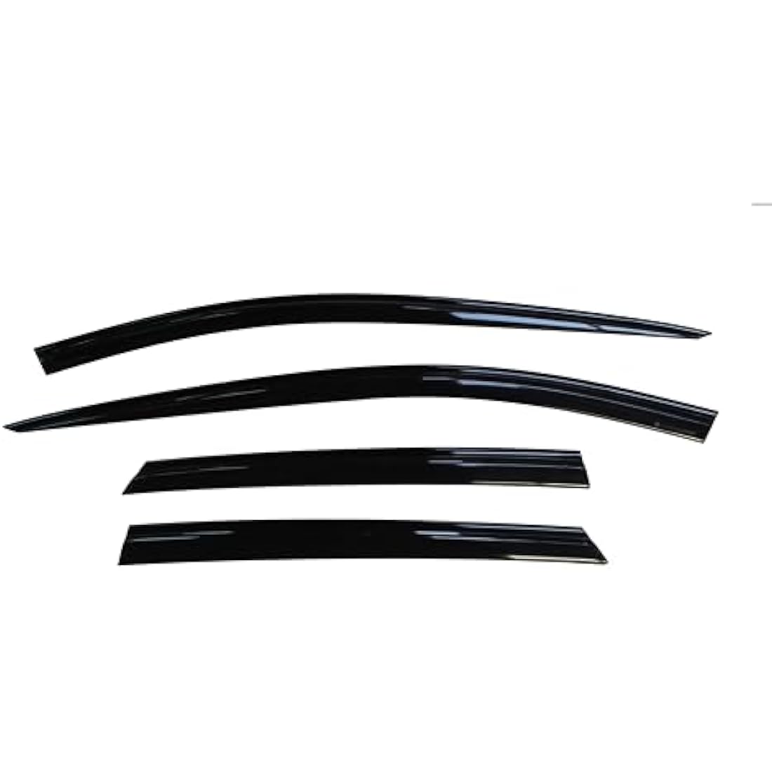 Auto Clover Wind Deflectors for Nissan Juke 2010-2019 | 4-Piece Set