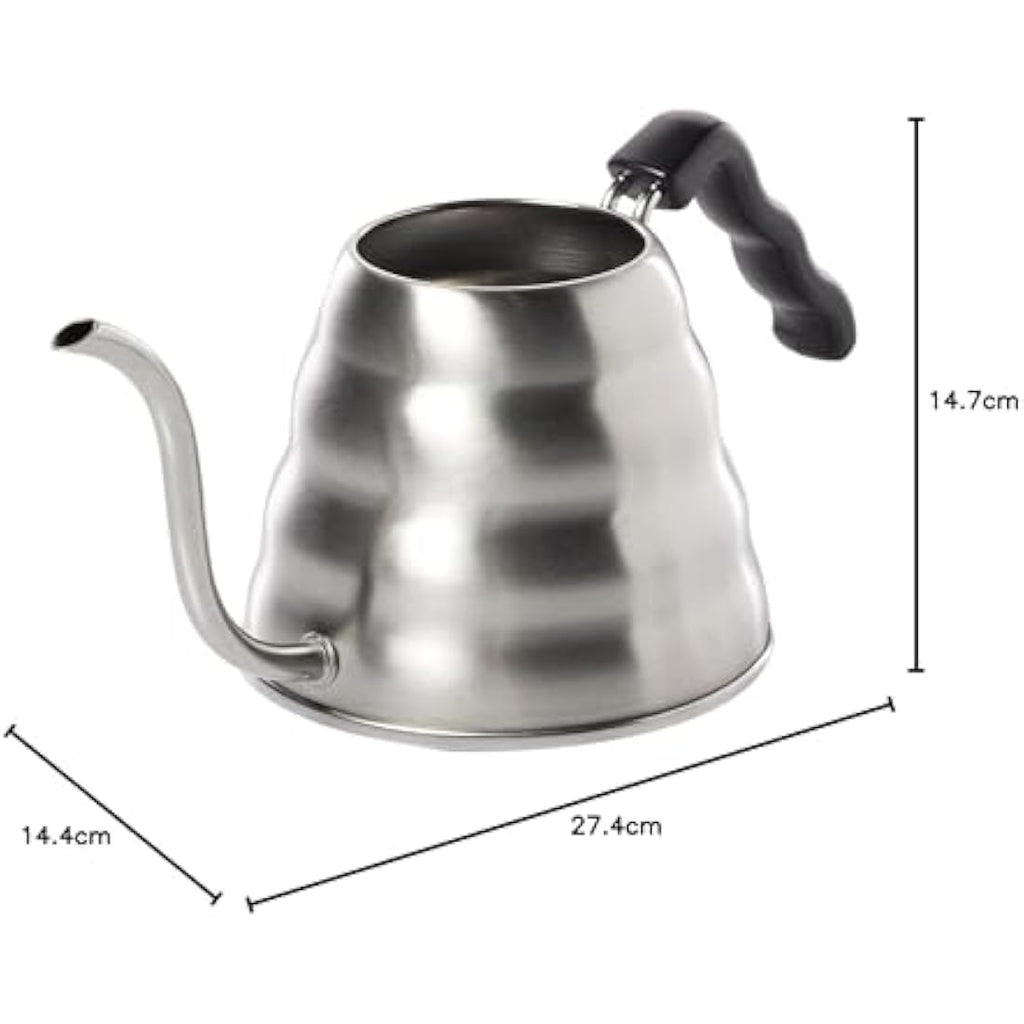 Hario V60 Buono Gooseneck Kettle – 1.2L Stainless Steel Stovetop
