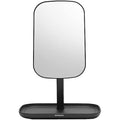 Brabantia ReNew 360° Vanity Mirror with Storage Tray – Dark Grey