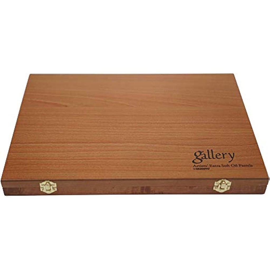 Mungyo Gallery Soft Oil Pastels - 72 Assorted Colors Wood Box Set
