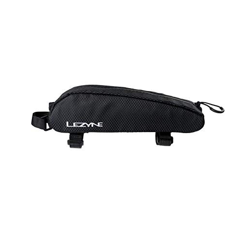 Lezyne Aero Frame Bag – Large Bicycle Tube Organizer, Black Nylon