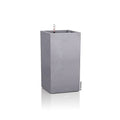 Lechuza CANTO Stone 30 Self-Watering High Planter | Stone Grey