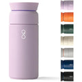 Ocean Bottle Brew Flask – 350ml Recycled Stainless Steel – Lavender