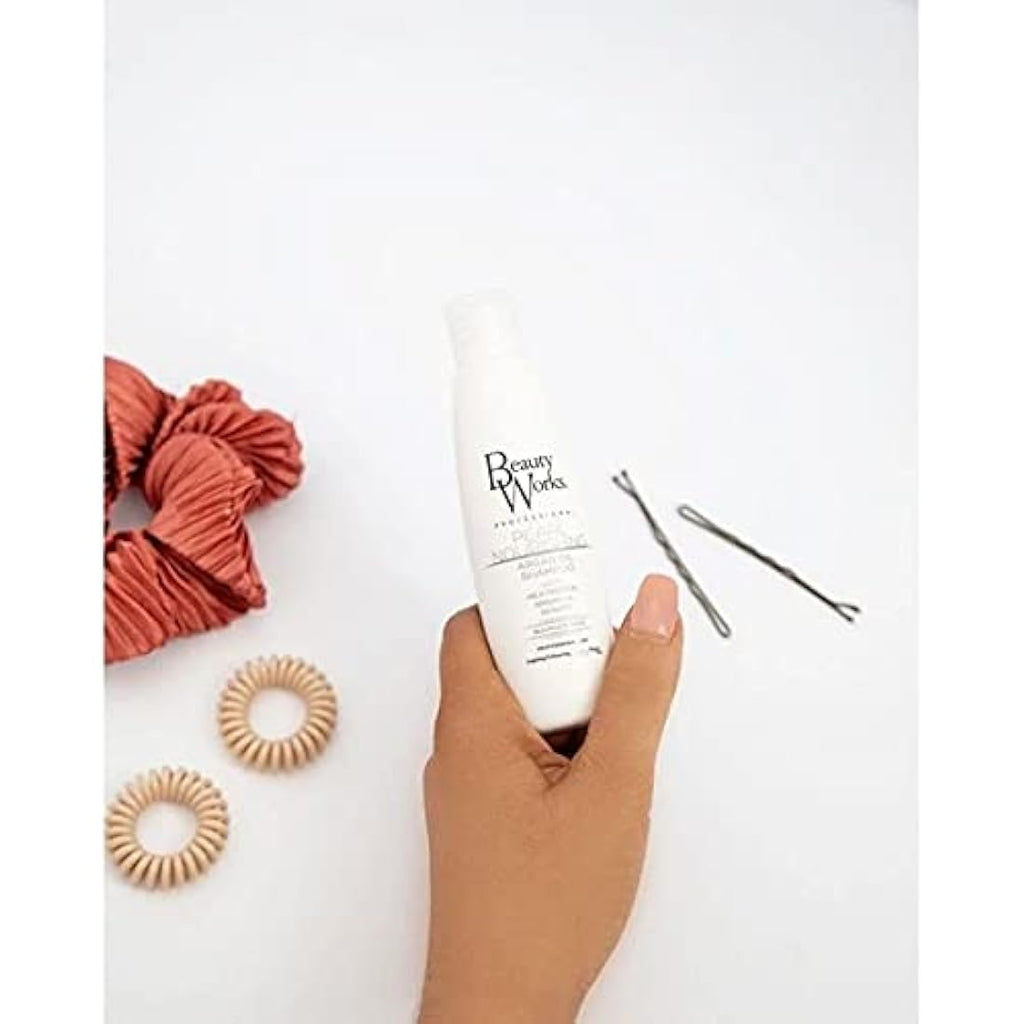 Beauty Works Pearl Nourishing Argan Oil Shampoo | Sulphate Free 1L
