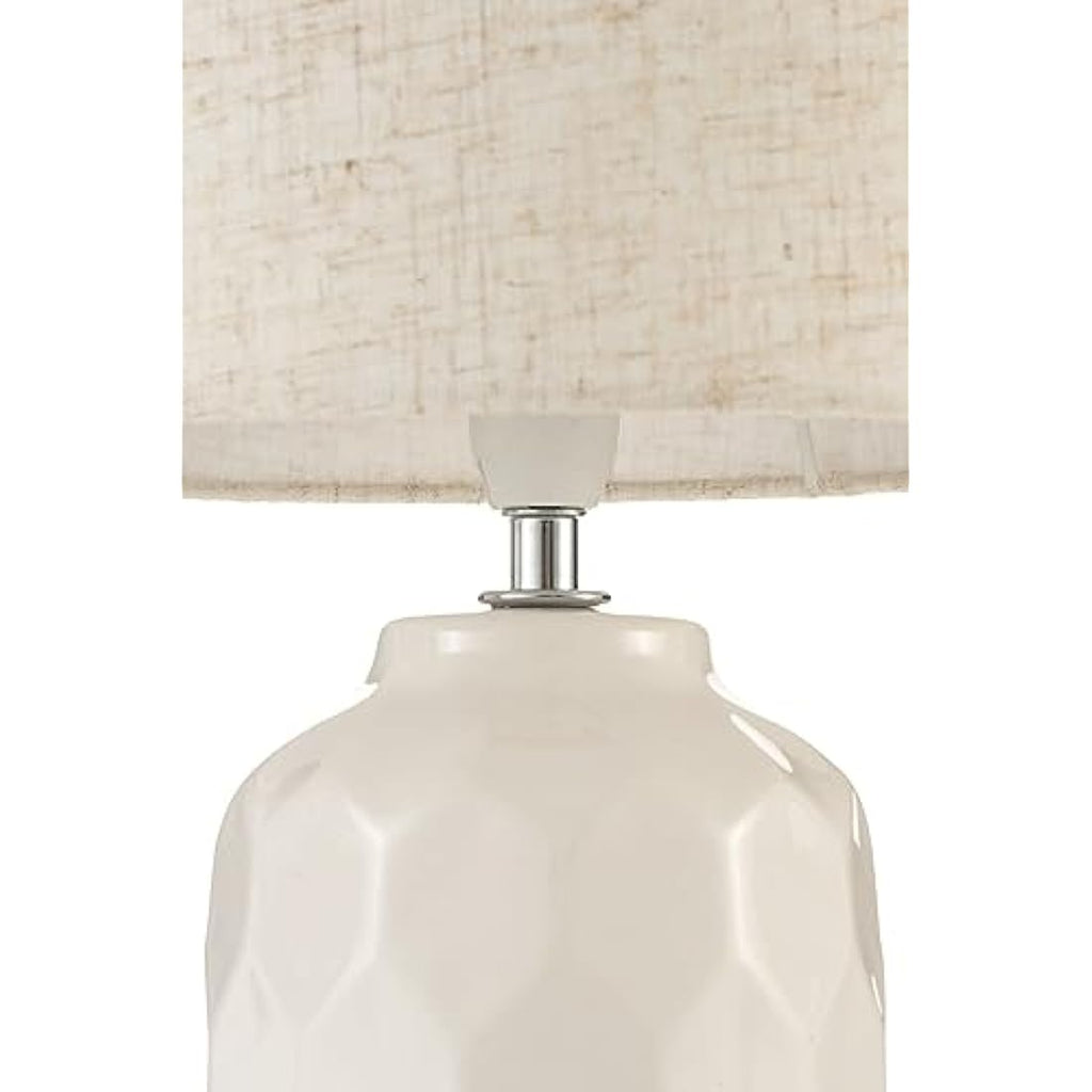 Pauleen Glowing Soul Table Lamp – Cream Terrazzo Ceramic Luminaire