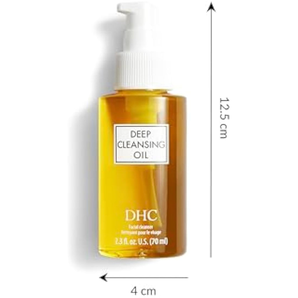 DHC Deep Cleansing Oil - Organic Olive Oil Facial Cleanser, 70ml 2-Pack