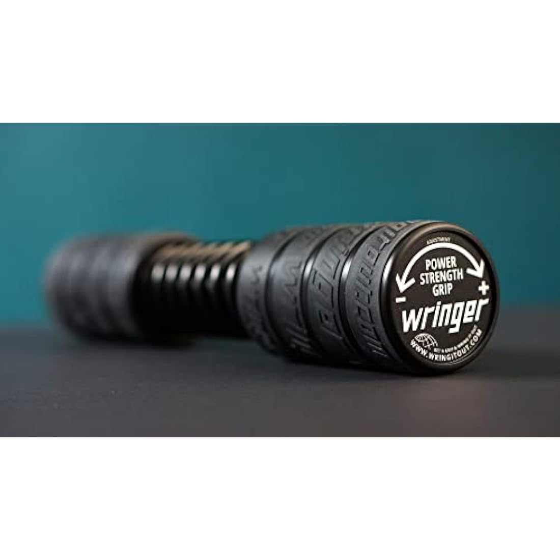 Wringer Forearm and Grip Strength Exerciser – Black Rubber