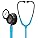 3M Littmann Classic III Monitoring Stethoscope – Turquoise & Smoke, 27"