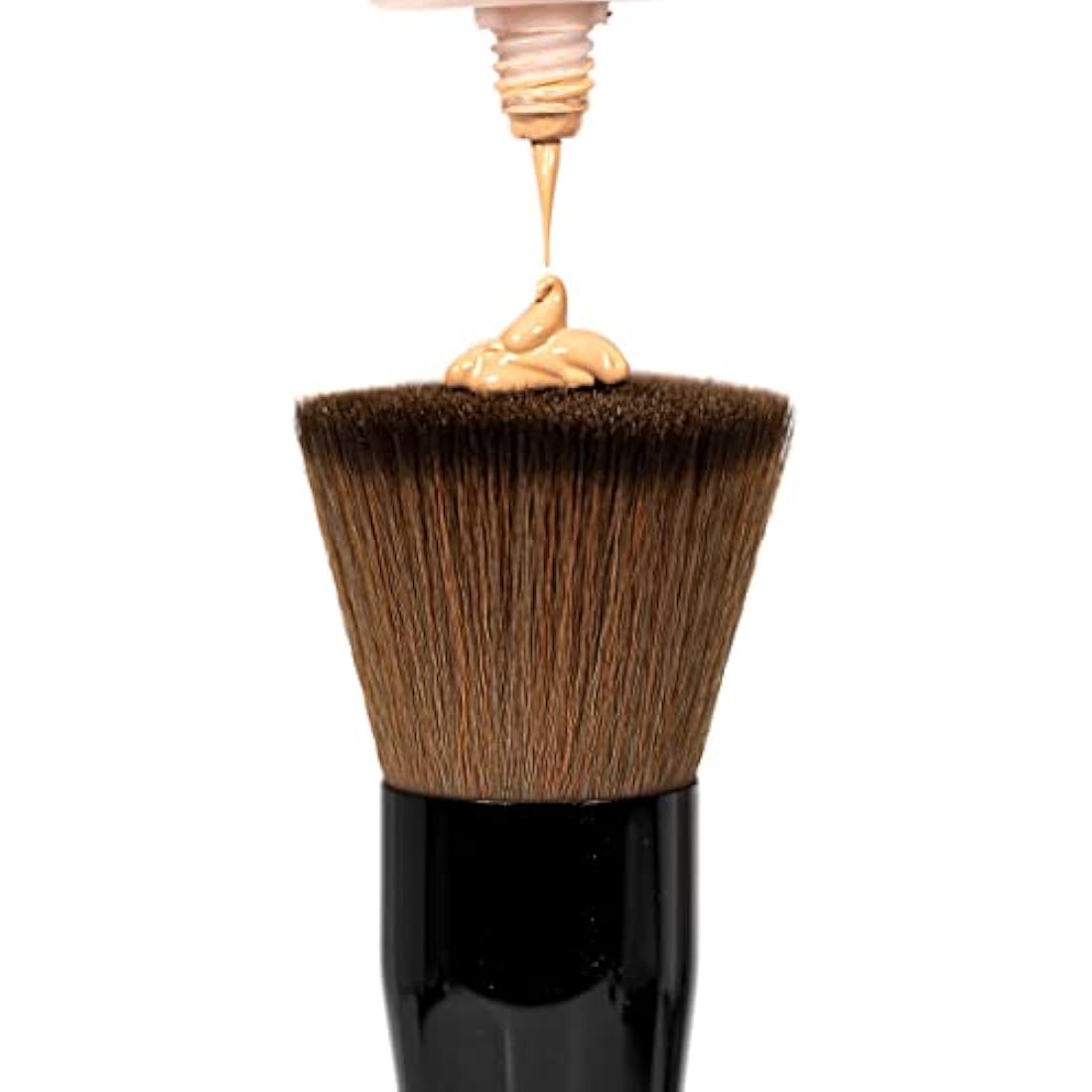 Palladio Flat Kabuki Brush – Vegan Synthetic Foundation & Powder Brush