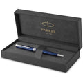 Parker Sonnet Ballpoint Pen - Blue Lacquer with Palladium Trim