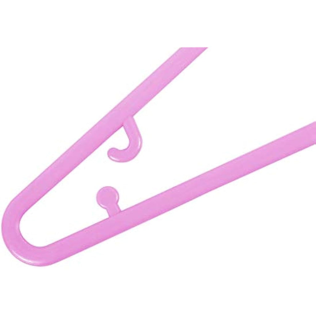 Jolof Store Baby Clothes Hangers – 32 Pack Pink Plastic Toddler Hangers